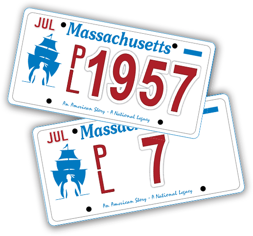 Plymouth 400 License Plate